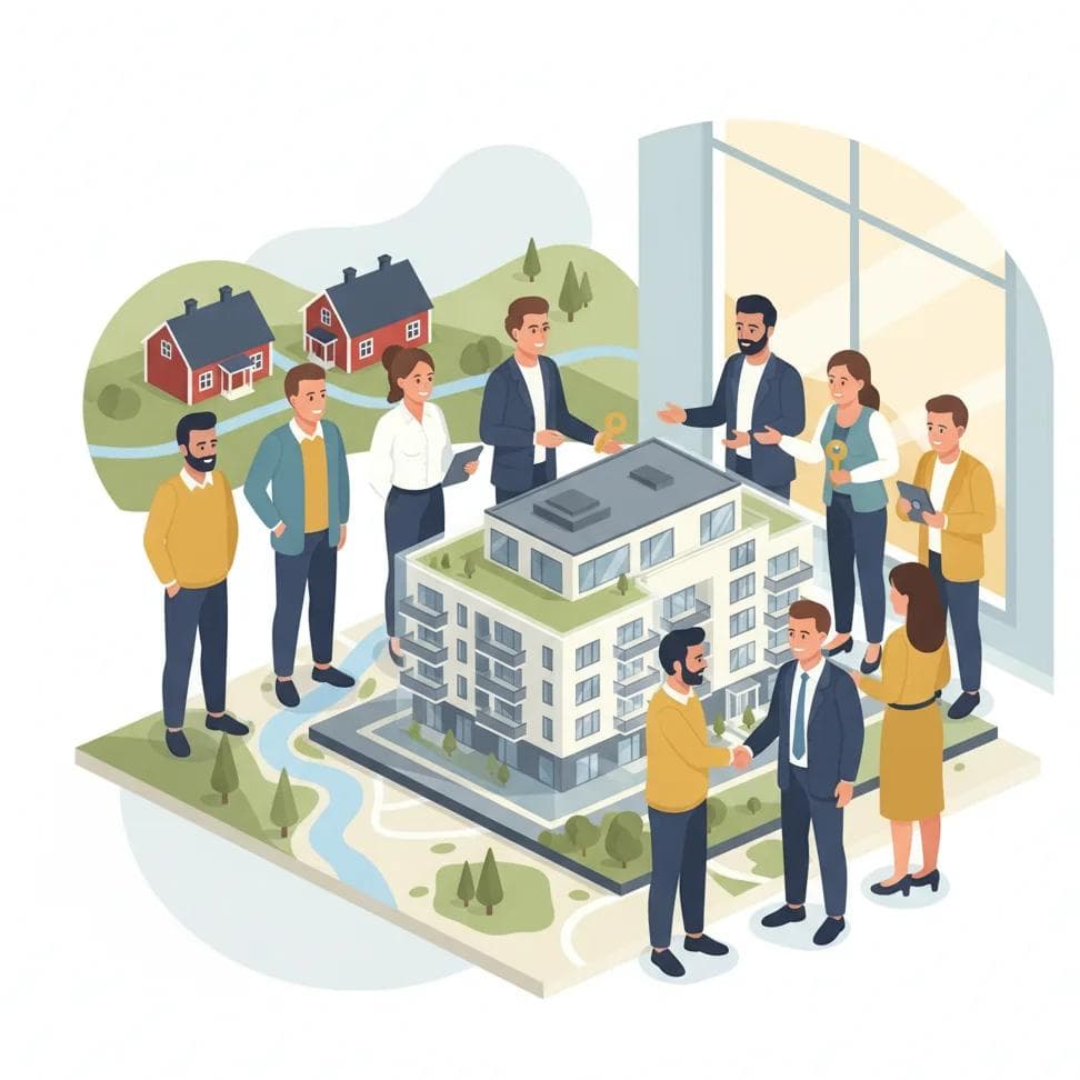 Förfallna lyxhus på lyxgatan: Lärdomar för hyresmarknaden i Mora